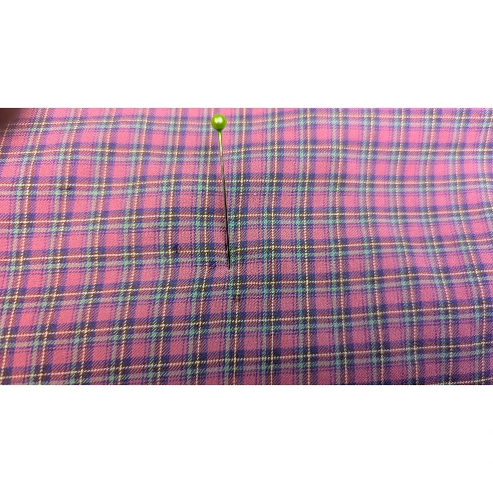 Polo Ralph Lauren Stanton Custom Fit Button Front Shirt Mens XL Pink Plaid Cotto